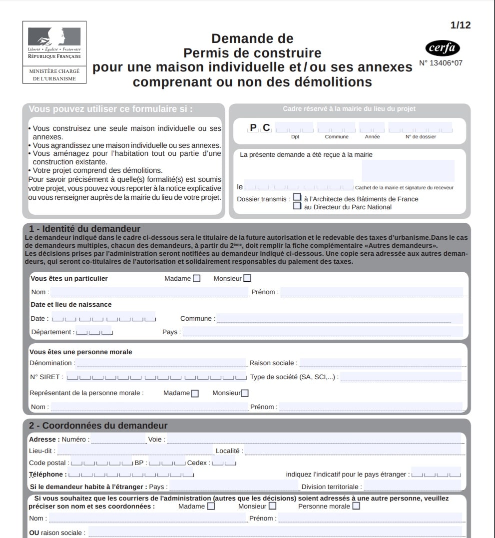 Comment Demander Le Permis De Construire Mf Construction